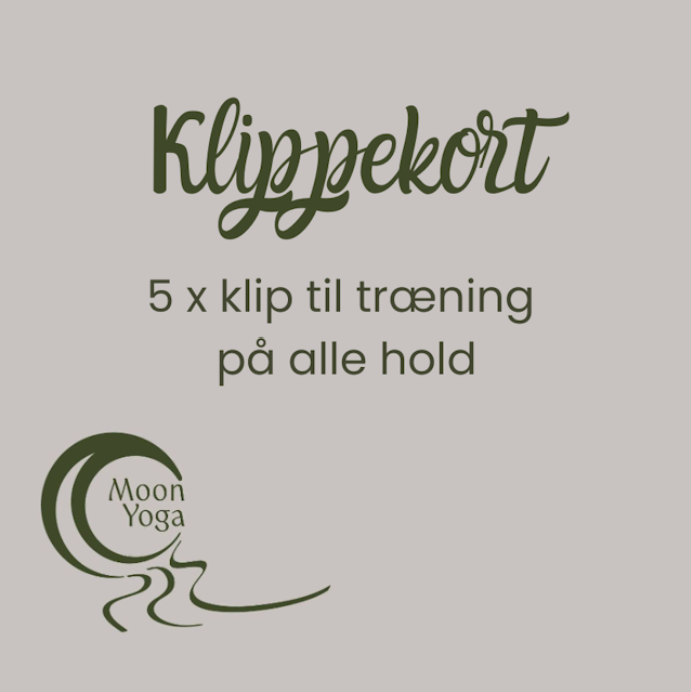 Klippekort 5 x